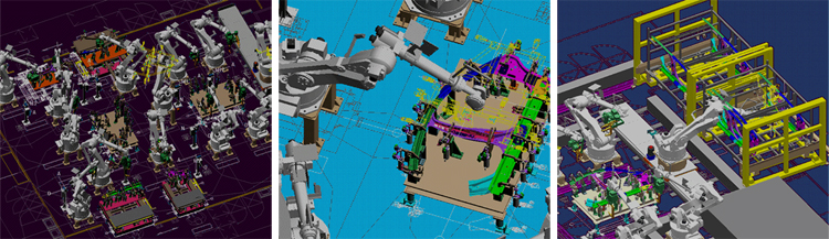 Welding Line Simulation Technology